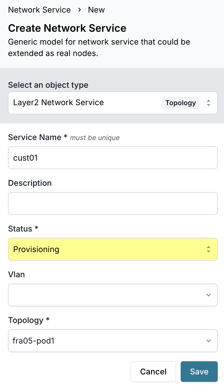 Network service